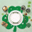 Ensemble de 4 sets de table trèfle, sets de table en forme de trèfle pour la Saint-Patrick, décoration de cuisine festive 5
