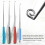 Stainless Steel Fishing Hook Extractor Set 2PCS 7