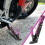 Motorcycle Footrest Kickstand Bracket Aluminum Alloy Side 4