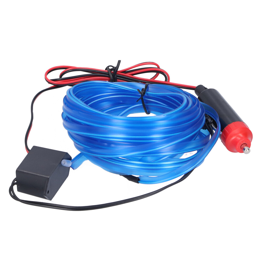 5M Auto Led Car Interior Strip Dc12v Cigarette Er Light/Blue 4651392182216