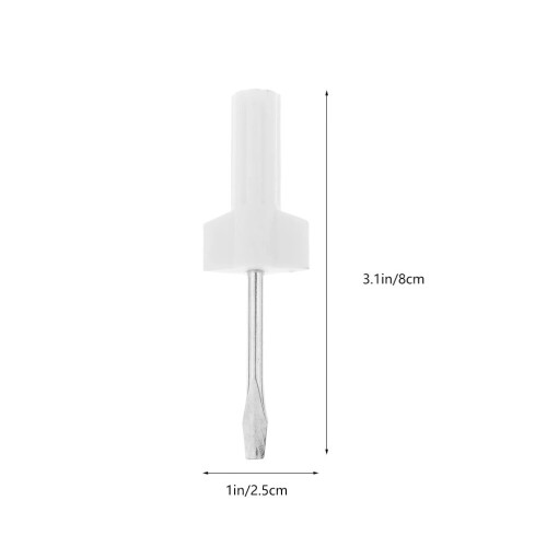 WHAMVOX 4 Pcs Sewing Screw Driver Machine Tools Screwdriver Flat Short for 1
