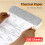 thermal printer paper 8.5 x 11 US Letter Quick-Dry Folded 200 Sheets, Compatible 2