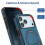 Μαγνητική θήκη για iPhone17Pro Max6.9" – Συμβατή με MagSafe, Αόρατη βάση στήριξης, Ανθεκτική 3