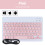 Portable Wireless Bluetooth Keyboard For Android IOS Windows compatible with Ipad Tablet Keyboard And Mouse Tablet Accessory Mini Keyboard 8