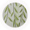 Green Transparent Curtains Polyester for Window Sheer Elegant Design 4