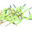 100Pcs/Set Packing Wire Flexible Bendable Gift Wrapping Bow Tie Wrapping Binding Wire for Bread Bag 5