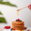 Wooden Spoon for Honey Coffee Long Handle 2 Pcs 8