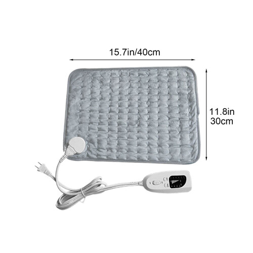 E Home Use Electric Warming Pad Adjustable Temperature Control Fast Heating Machine Washable Blanket Safe For Elderly Kids Soft Material 1