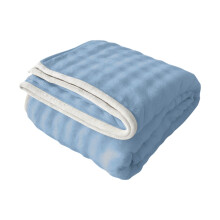 Flannel Blanket Deep Blue 100x150cm