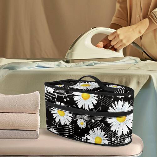 Μουσική νότα Daisy από πολυεστέρα, ελαφρύ, ανθεκτικό στη σκόνη, οργανωτής σίδερου 1
