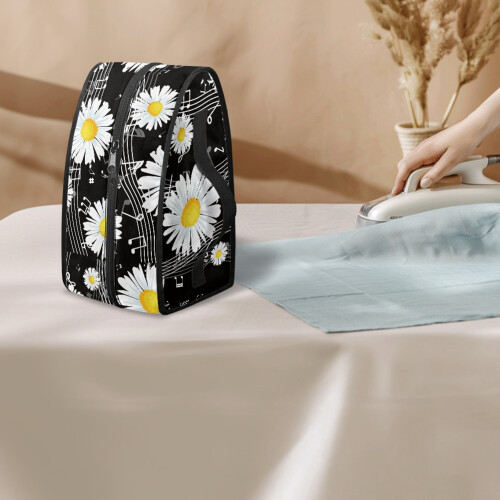 Μουσική νότα Daisy από πολυεστέρα, ελαφρύ, ανθεκτικό στη σκόνη, οργανωτής σίδερου 2