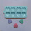 8 Multi-heart Tool Pudding Dessert Tool Cake Decoration Baking Utensils Christmas Tool 2