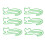 Plastic Coated Wire Paper Clips Versatile Usage Ideal Gift Animal Shaped Design Strong Clamping Durable And Smooth Multi Purpose Compact Size Rust 2