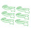 Plastic Coated Wire Paper Clips Versatile Usage Ideal Gift Animal Shaped Design Strong Clamping Durable And Smooth Multi Purpose Compact Size Rust 3