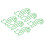 Plastic Coated Wire Paper Clips Versatile Usage Ideal Gift Animal Shaped Design Strong Clamping Durable And Smooth Multi Purpose Compact Size Rust 4