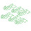 Plastic Coated Wire Paper Clips Versatile Usage Ideal Gift Animal Shaped Design Strong Clamping Durable And Smooth Multi Purpose Compact Size Rust 5