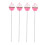 4Pcs Baking Tool Stainless Steel Cake Tester Pin for Bread and Cupcake Baking Assorted Colors 5