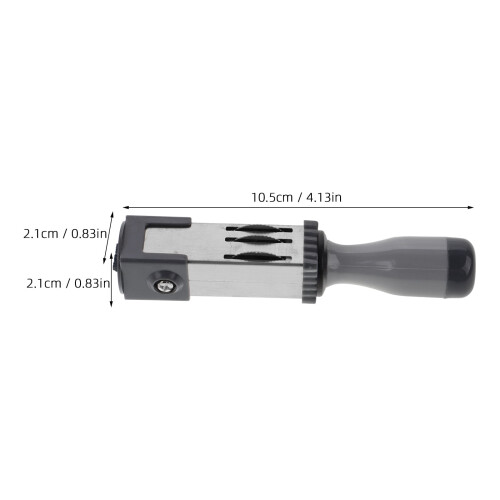 Date Stamper For Eggs Date Rolling Stamp Silver PP 1Set 1