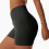 Γυναικείο σορτς γυμναστικής με σταυρωτή μέση, ψηλόμεσο, αθλητικό κολάν, σχέδιο 2