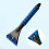 Car Snow and Ice Removal System Detachable Shovel Scraper 4