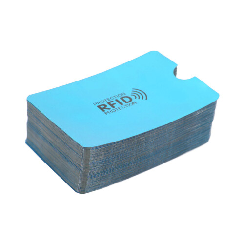 Προστασία κλοπής ταυτότητας RFID μανίκια μπλοκαρίσματος προστάτη πιστωτικών 1