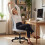 Vinsetto Vinsetto Mesh Office Chair Armless Adjustable Height White 6