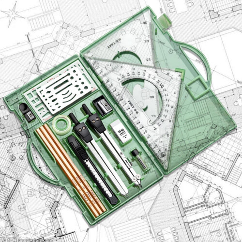 Compass Set 16X Geometry Precision Tool Set Drawing Tools with Storage Box Compass Graphic Drafting Supplies for School Students brightly 2