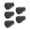 Skid Resistant Replacement Cane Tip Durable Construction Easy To Install Rubber Tip Non Marring Floor Protection Mobility Support Accessories For 3