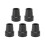 Skid Resistant Replacement Cane Tip Durable Construction Easy To Install Rubber Tip Non Marring Floor Protection Mobility Support Accessories For 7