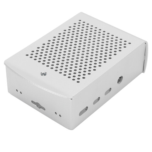 Μεταλλική θήκη Raspberry Pi4, μεταλλική θήκη για τοποθέτηση σε τοίχο, απόδοση απαγωγής 1