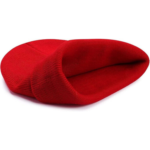 Børne Akryl Beanie Hat – Blød Varm Vinterhue til 2
