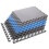 Puzzle Protective Mat Set, 60x60x1cm, 9 Pcs, Gray-Blue 2