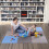 Puzzle Protective Mat Set, 60x60x1cm, 9 Pcs, Gray-Blue 6