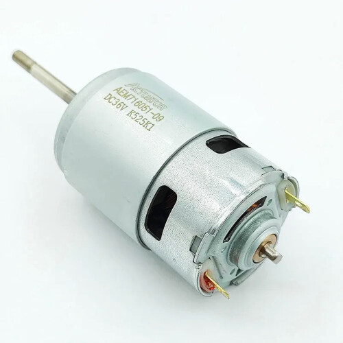 775Motor DC12V18V24V36V Κινητήρας υψηλής ισχύος με βιδωτό άξονα, μπροστινό ρουλεμάν, 2