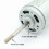 775Motor DC12V18V24V36V Κινητήρας υψηλής ισχύος με βιδωτό άξονα, μπροστινό ρουλεμάν, 5