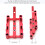 Αυτοκεντραριζόμενο Doweling Jig Metric Dowel6/8/10mm Punch Locator Εργαλεία διάτρησης για ξυλουργική 7