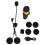 High Performance Motorcycle Bluetooth Headset, Intercom Communication with Waterproof Certification and Glove-Friendly Controls, Compact Design 2