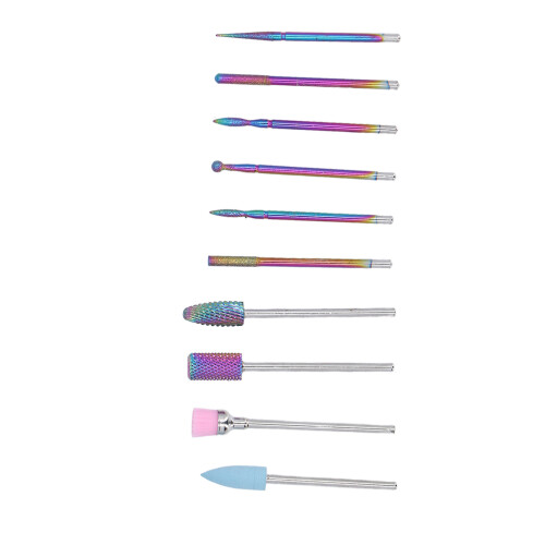 Adjustable Processing Nail Drill Bits Featuring Multi Material Processing And Dead Skin Removal Functions For Pedicure Manicure Tools And Polishing 1
