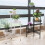 Living And Home (White, 3-Tier) Minimalist Foldable Multi-layer Flower Stand Flowerpot Rack 2