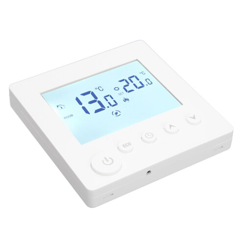 LCD Display Thermostat Programmable Smart Temperature Controller Electric Heating System Microcomputer Control Accurate Temperature Detection Easy 2