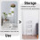 Living And Home (White, 3-Tier) Minimalist Foldable Multi-layer Flower Stand Flowerpot Rack 4