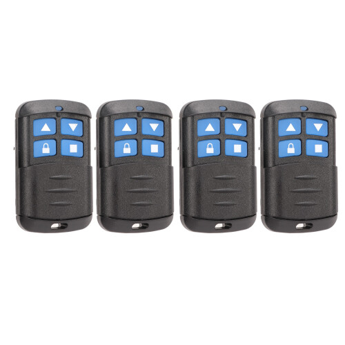 User Friendly Garage Door Opener Remote With Auto Seek Rolling Code Technology Enhanced Security Multi Frequency And Keychain Compatibility For 1