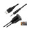 USB 3.5mm 1/8 Aux Extension Cable Lead Mounting Panel Car Boat Dash Flush Mount 7
