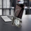 Saxophone-Shaped Retro Alarm Clock - Plastic, Dark Grey 2