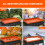 36‘‘ Protective Grill Cover with Weatherproof Orange 5