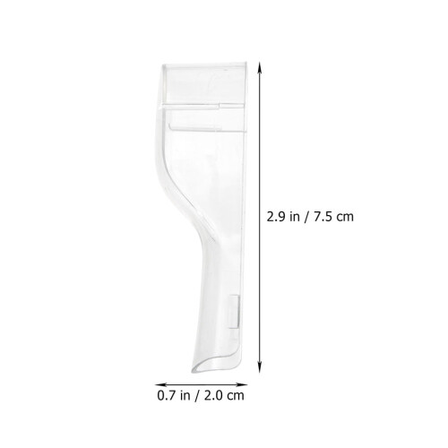 Lolippyy Transparent Toothbrush Caps, Covers, 8Pcs 1