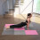 Puzzle Protective Mat, 60x60x1cm, 9-Piece Set, Gray/Pink 8