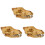 3St Wolf Model Resin Decoratief Multi Kleur 2
