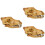 3St Wolf Model Resin Decoratief Multi Kleur 5