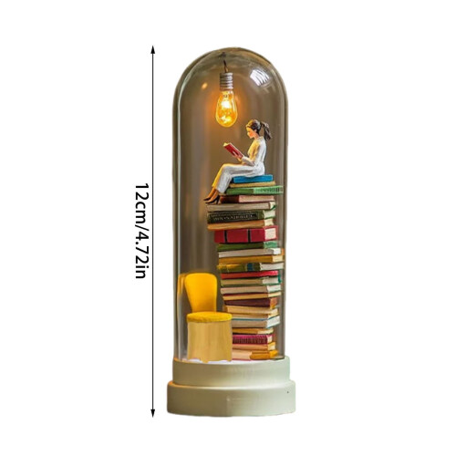 Mini-bok LED-nattlampa – USB-driven skrivbordslampa 1